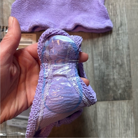 NWT 🦄 Hunza G NWT Gigi Bikini in Lilac - Picture 5 of 8